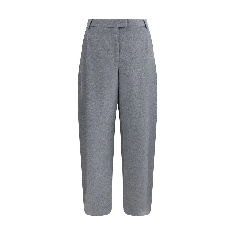 Giorgio Armani Silk flannel Pants - Trousers