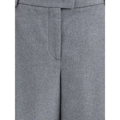 Giorgio Armani Silk flannel Pants - Trousers