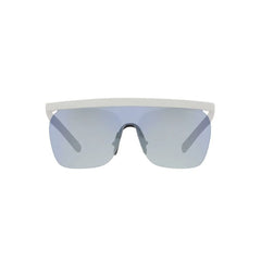 Giorgio Armani White Acetate Sunglasses