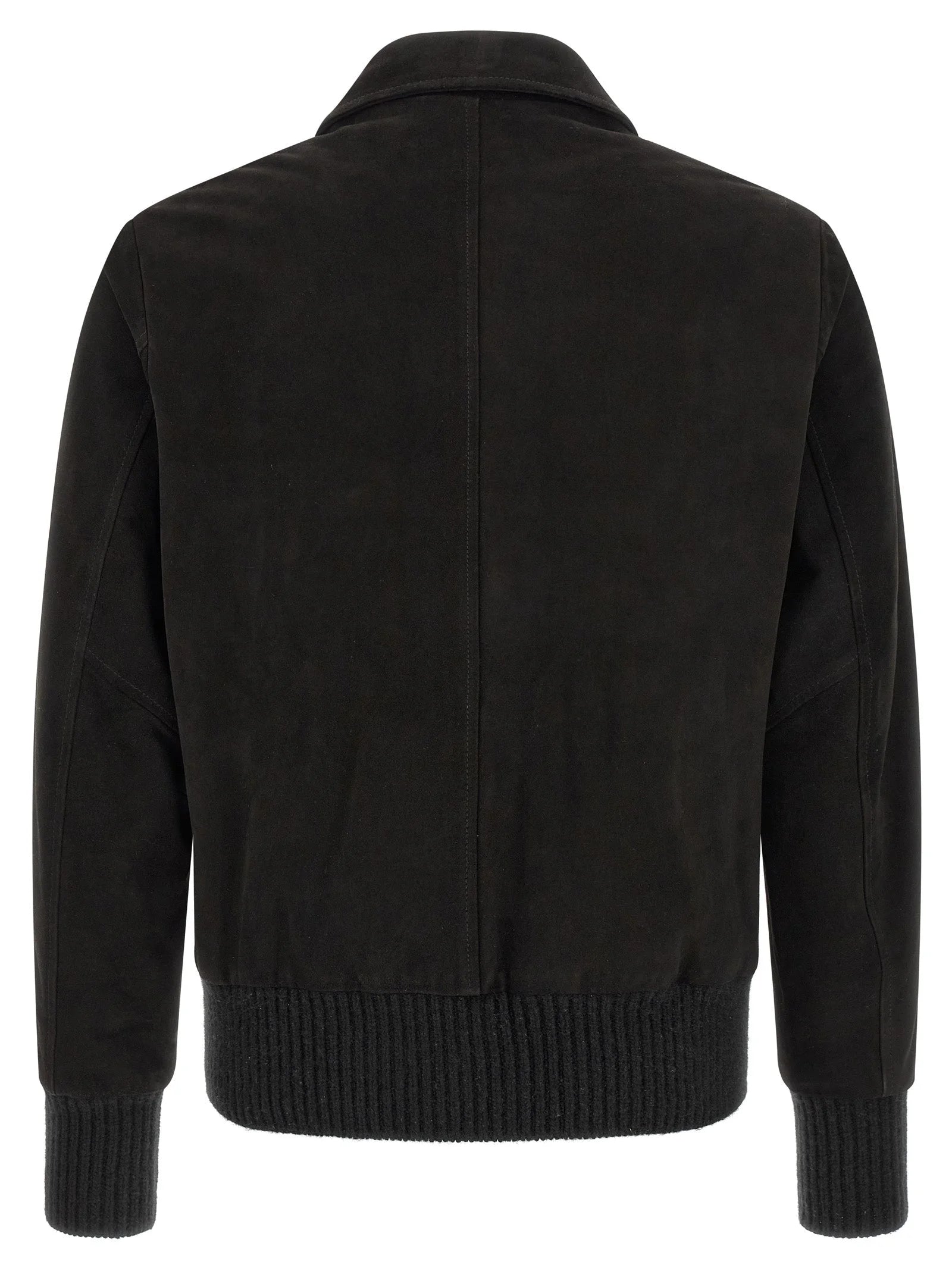 GIORGIO BRATO Black Lamb Leather Leather Jacket