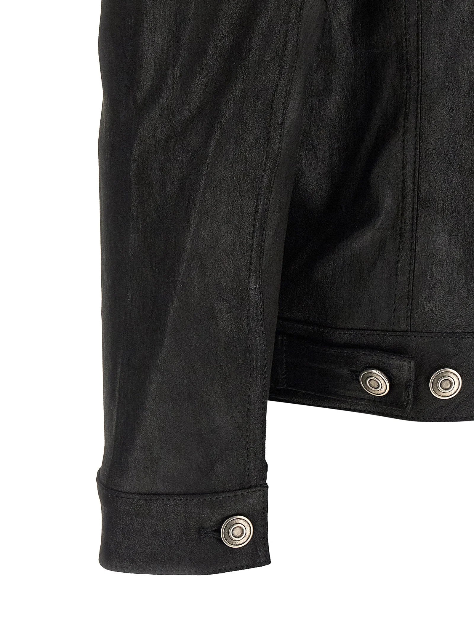 GIORGIO BRATO Black Lamb Leather Leather Jacket - IT56 | XL