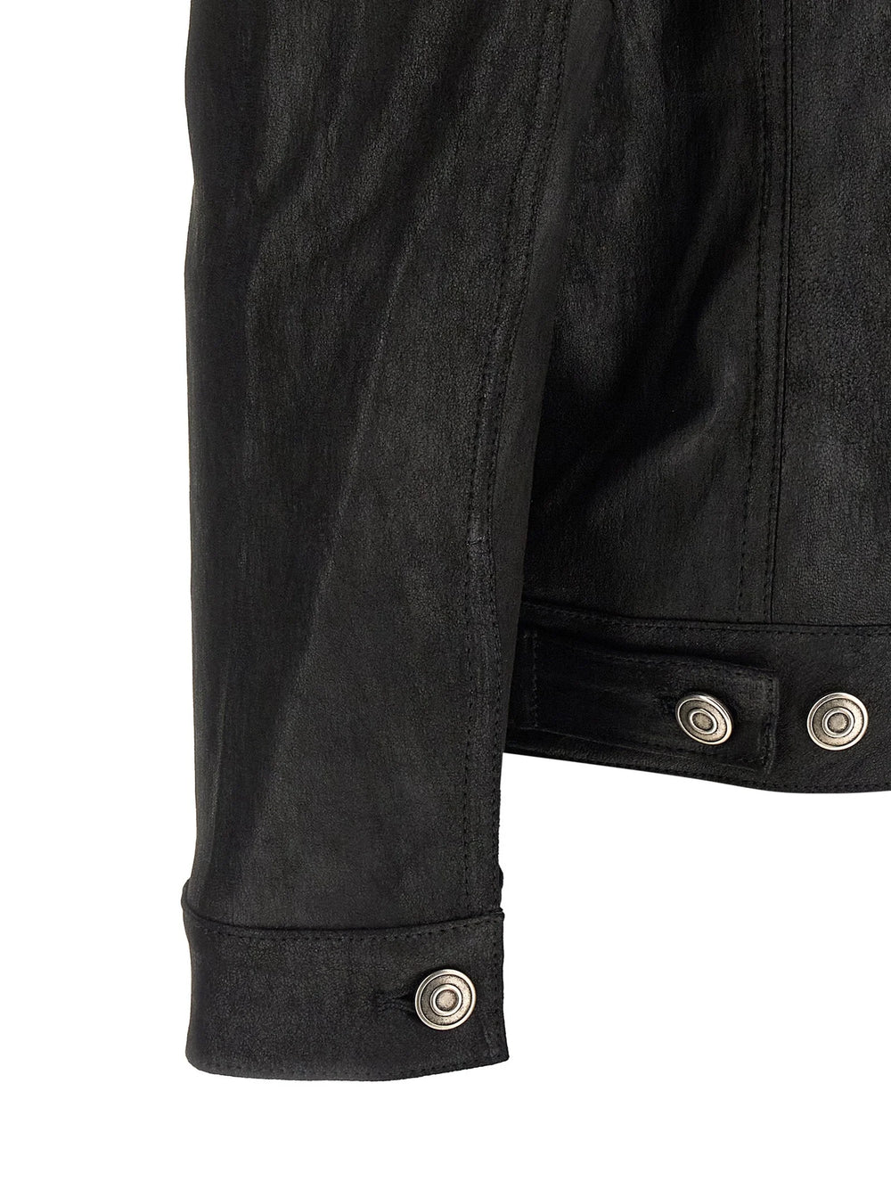 GIORGIO BRATO Black Lamb Leather Leather Jacket - IT56 | XL