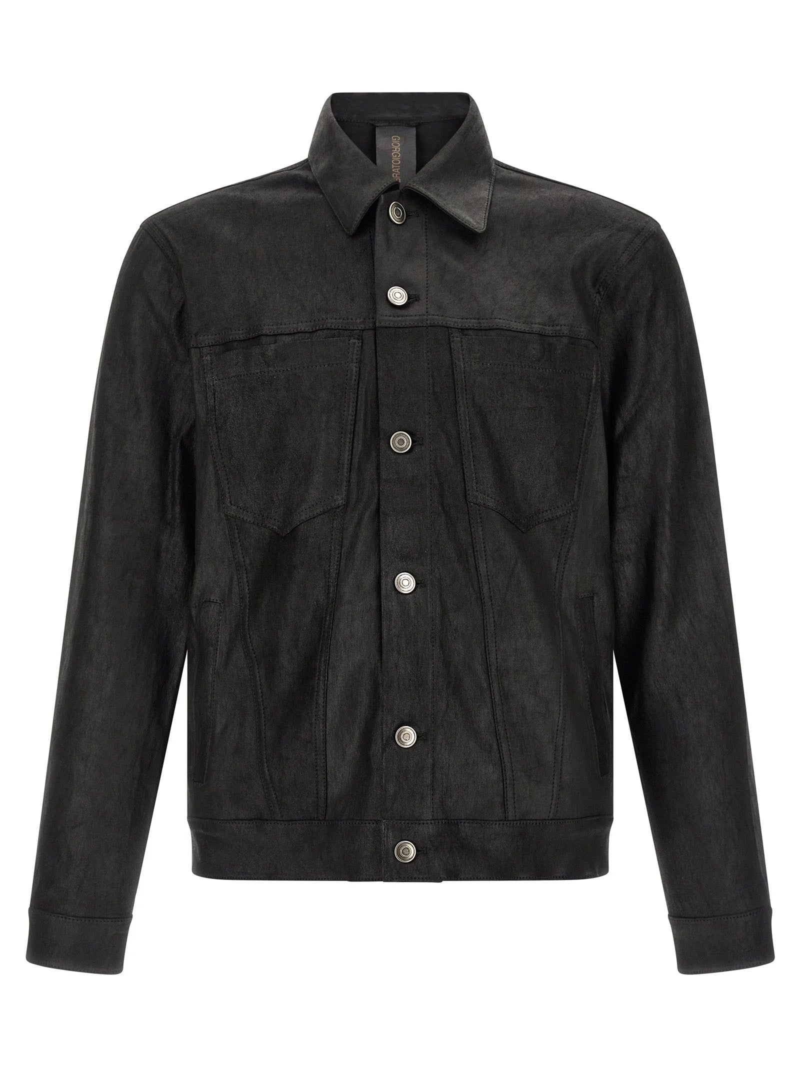 GIORGIO BRATO Black Lamb Leather Leather Jacket - IT56 | XL