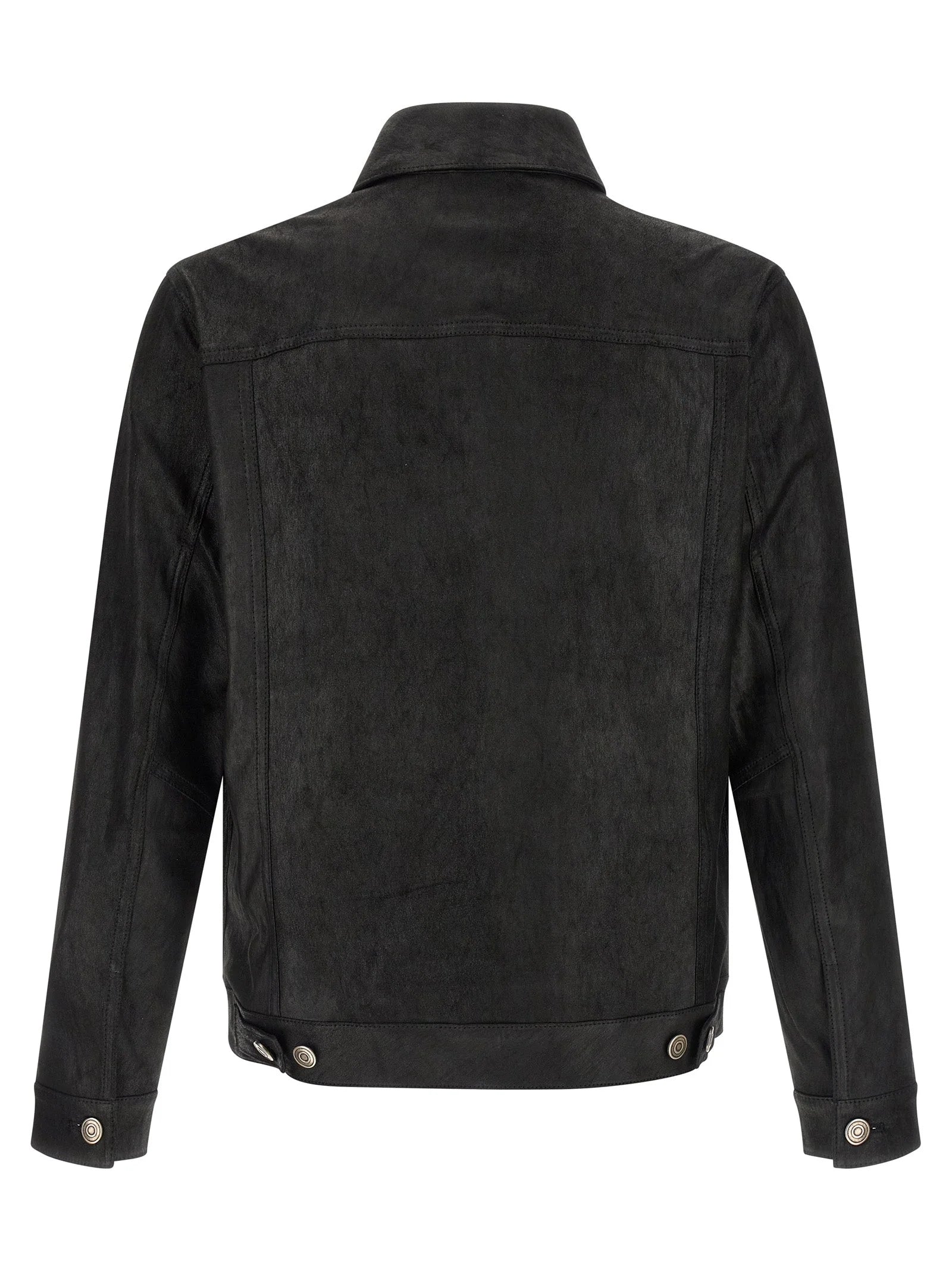 GIORGIO BRATO Black Lamb Leather Leather Jacket - IT56 | XL