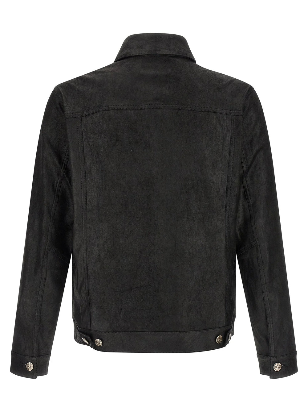 GIORGIO BRATO Black Lamb Leather Leather Jacket - IT56 | XL