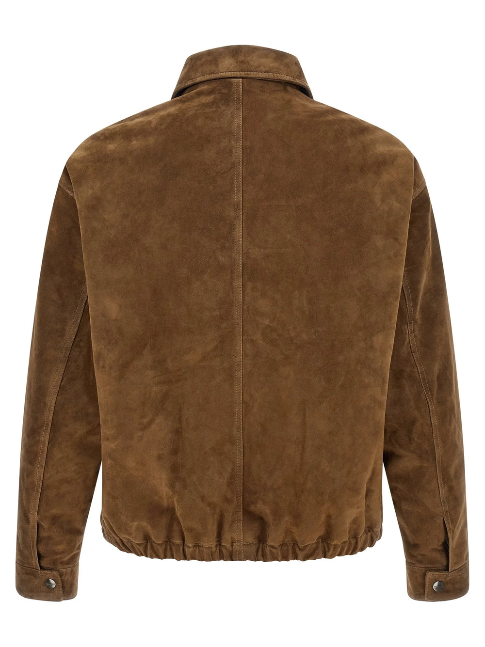 GIORGIO BRATO Brown Calfskin Leather Jacket