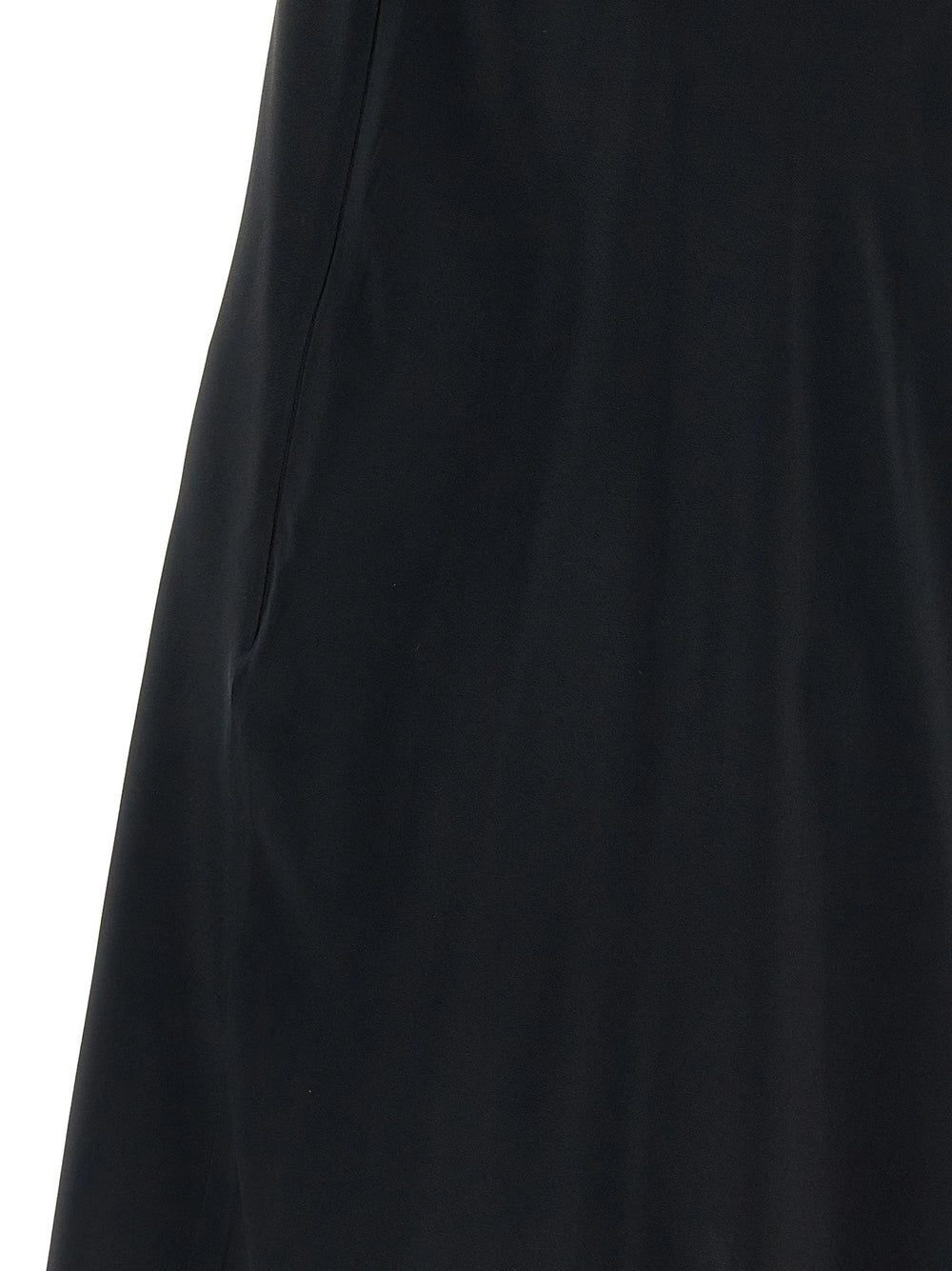 Giovanni Bedin Black Acetate Short Dress