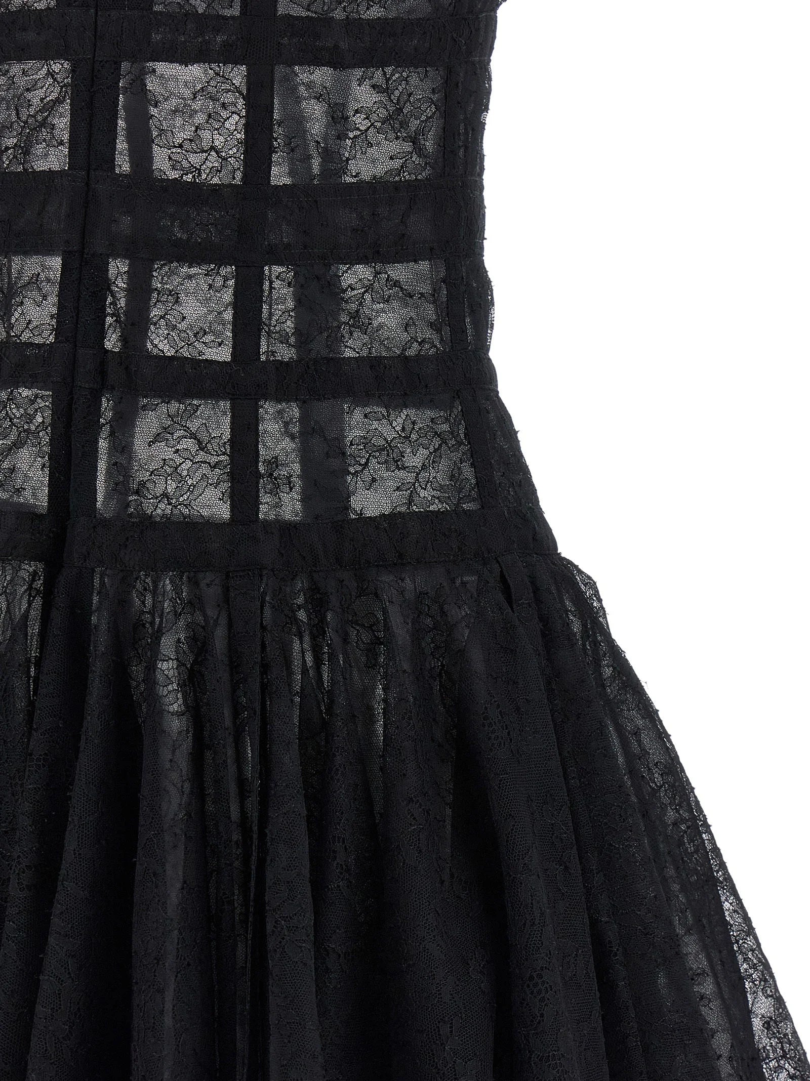 Giovanni Bedin Black Polyamide Short Dress