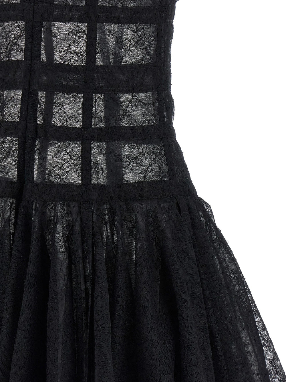 Giovanni Bedin Black Polyamide Short Dress