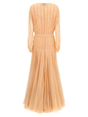 Giovanni Bedin Multicolor Cotton Long Dress - IT42