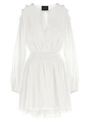 Giovanni Bedin White Cotton Short Dress - IT38