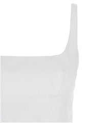 Giovanni Bedin White Polyester Short Dress - IT40