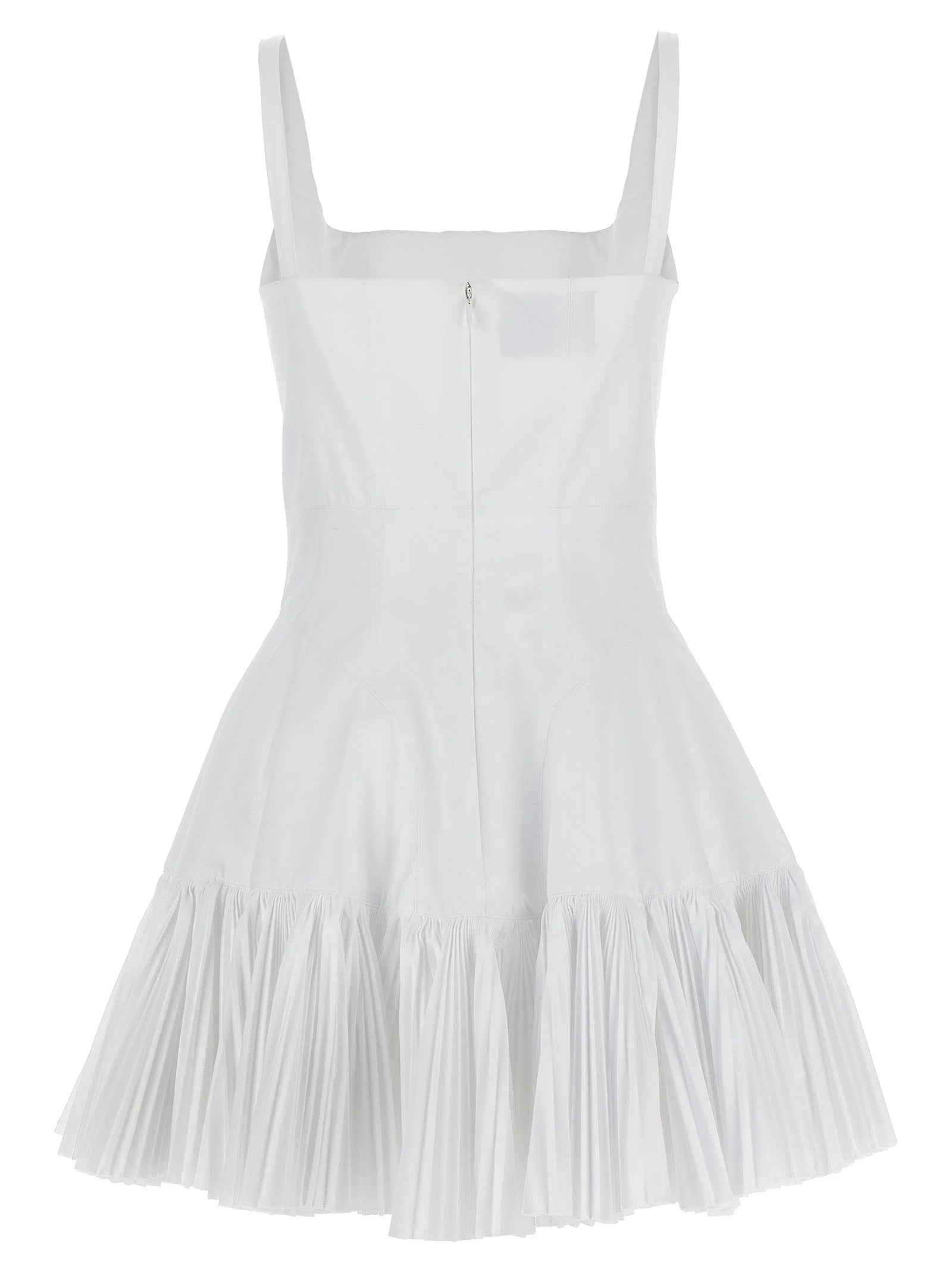 Giovanni Bedin White Polyester Short Dress - IT40