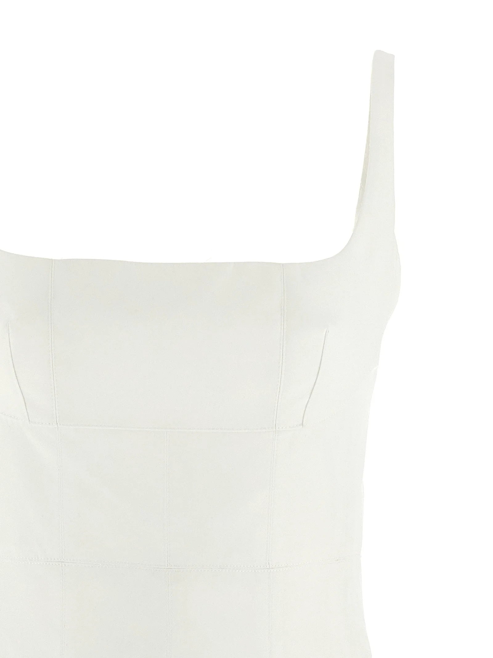 Giovanni Bedin White Poplin Short Dress - IT40