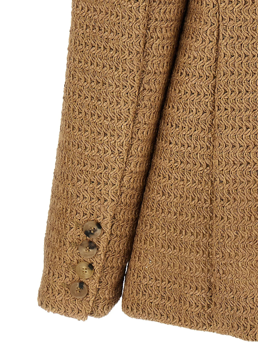 Giuseppe Di Morabito Beige Polyamide Blazer - IT40