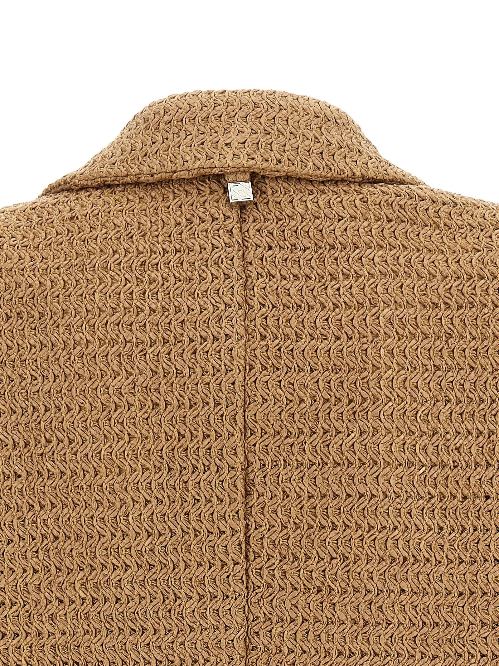 Giuseppe Di Morabito Beige Polyamide Blazer - IT40