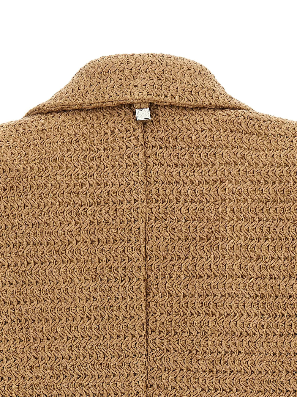Giuseppe Di Morabito Beige Polyamide Blazer - IT40