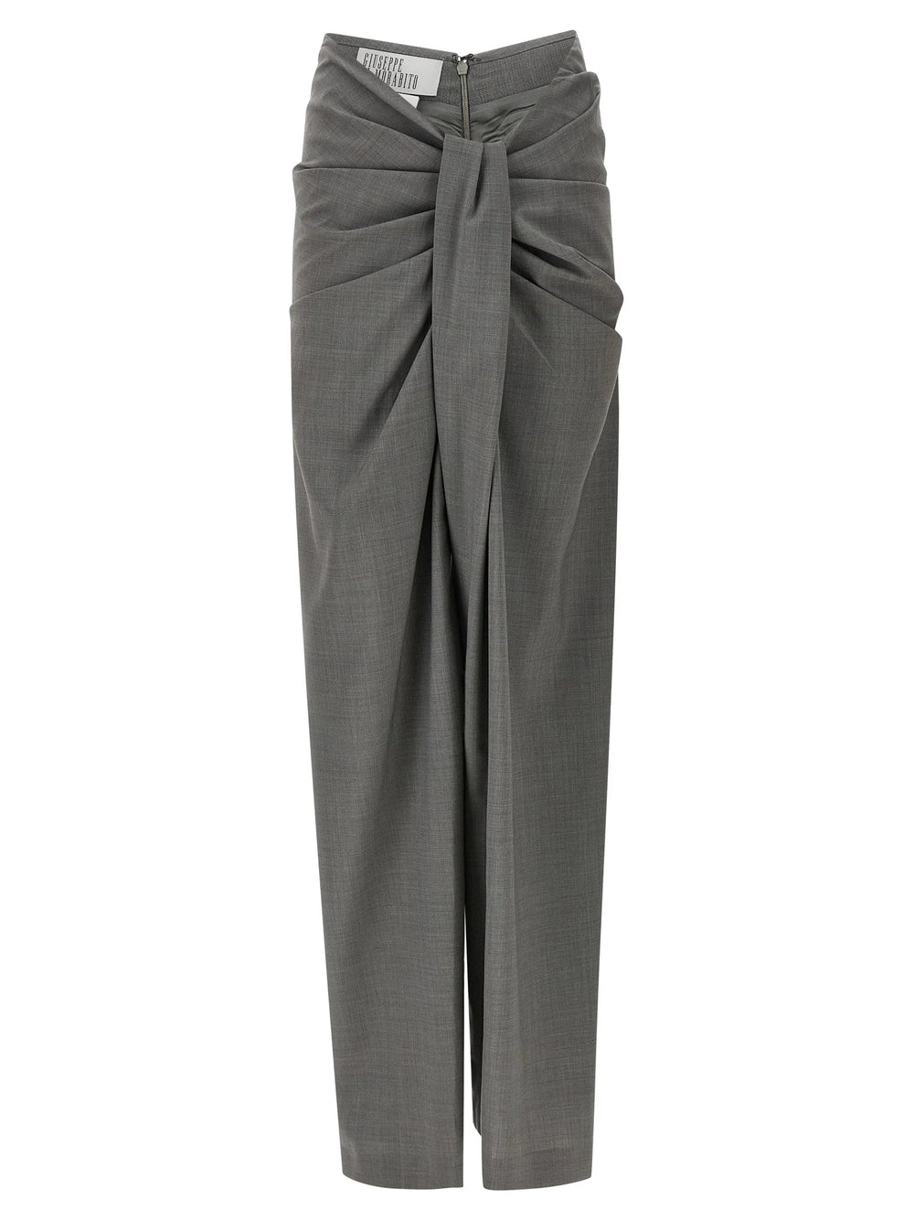 Giuseppe Di Morabito Gray Virgin Wool Dress Pants - IT42