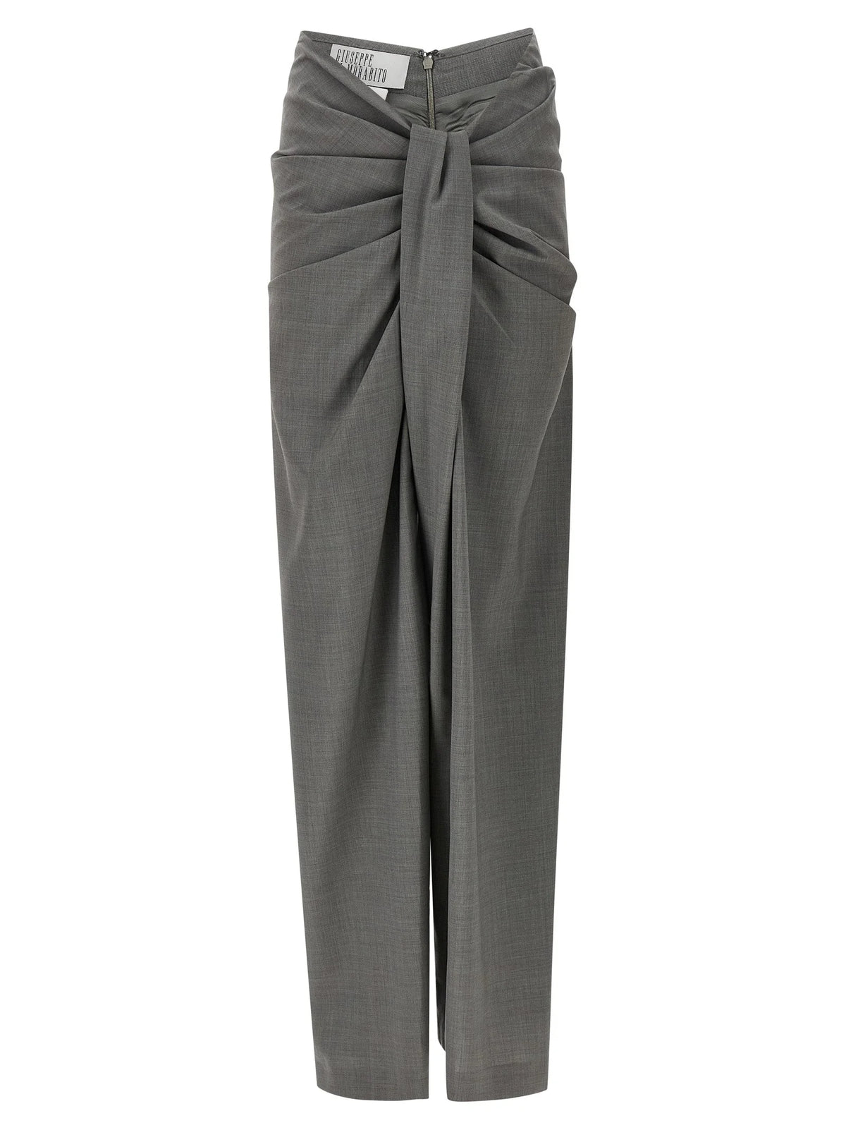 Giuseppe Di Morabito Gray Virgin Wool Dress Pants - IT42