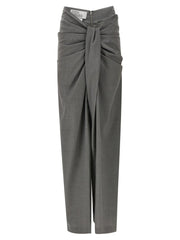 Giuseppe Di Morabito Gray Virgin Wool Dress Pants - IT42