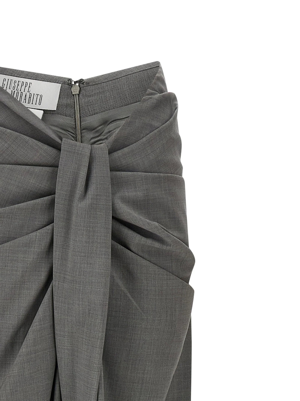 Giuseppe Di Morabito Gray Virgin Wool Dress Pants - IT42