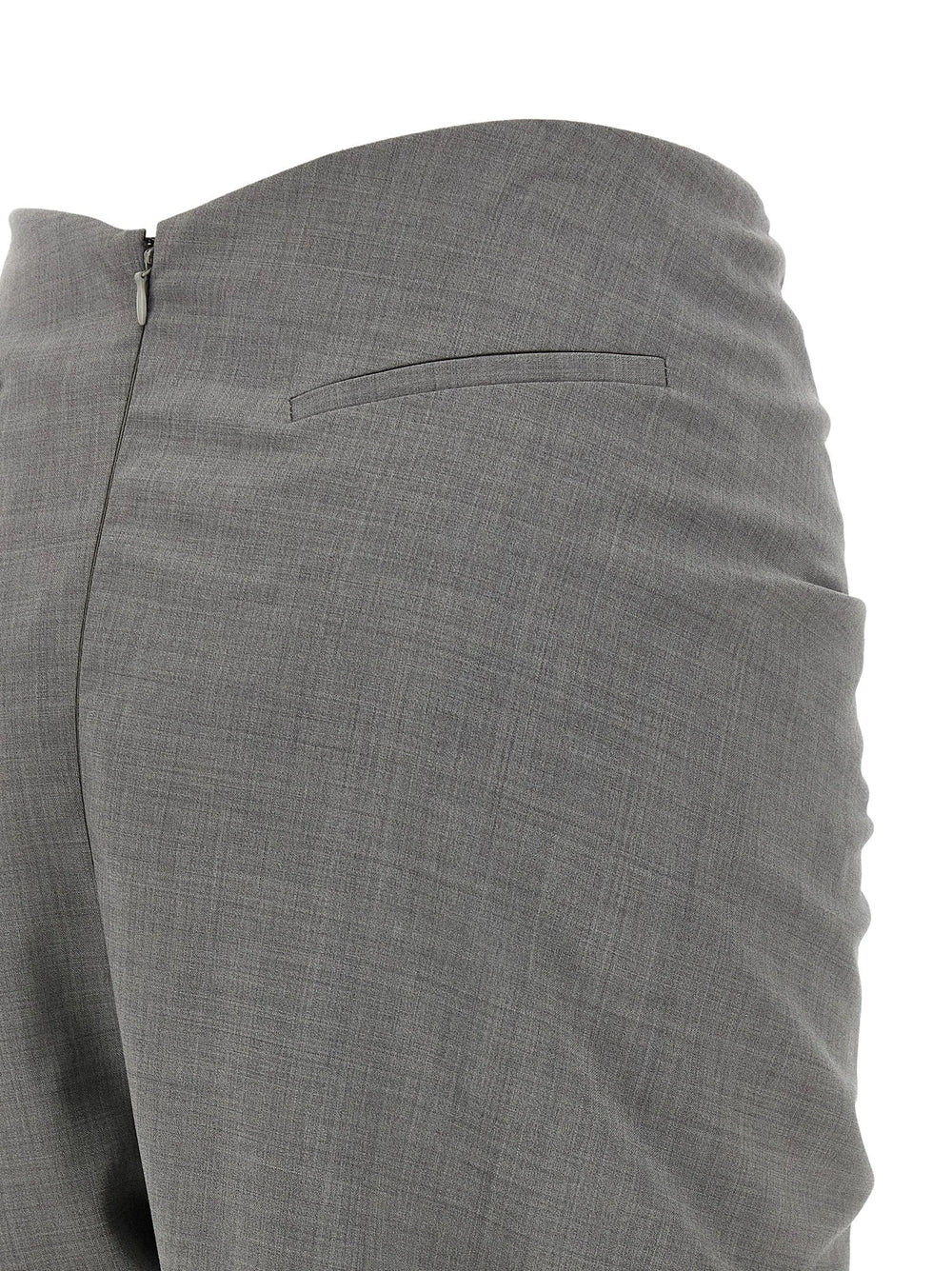 Giuseppe Di Morabito Gray Virgin Wool Dress Pants - IT42