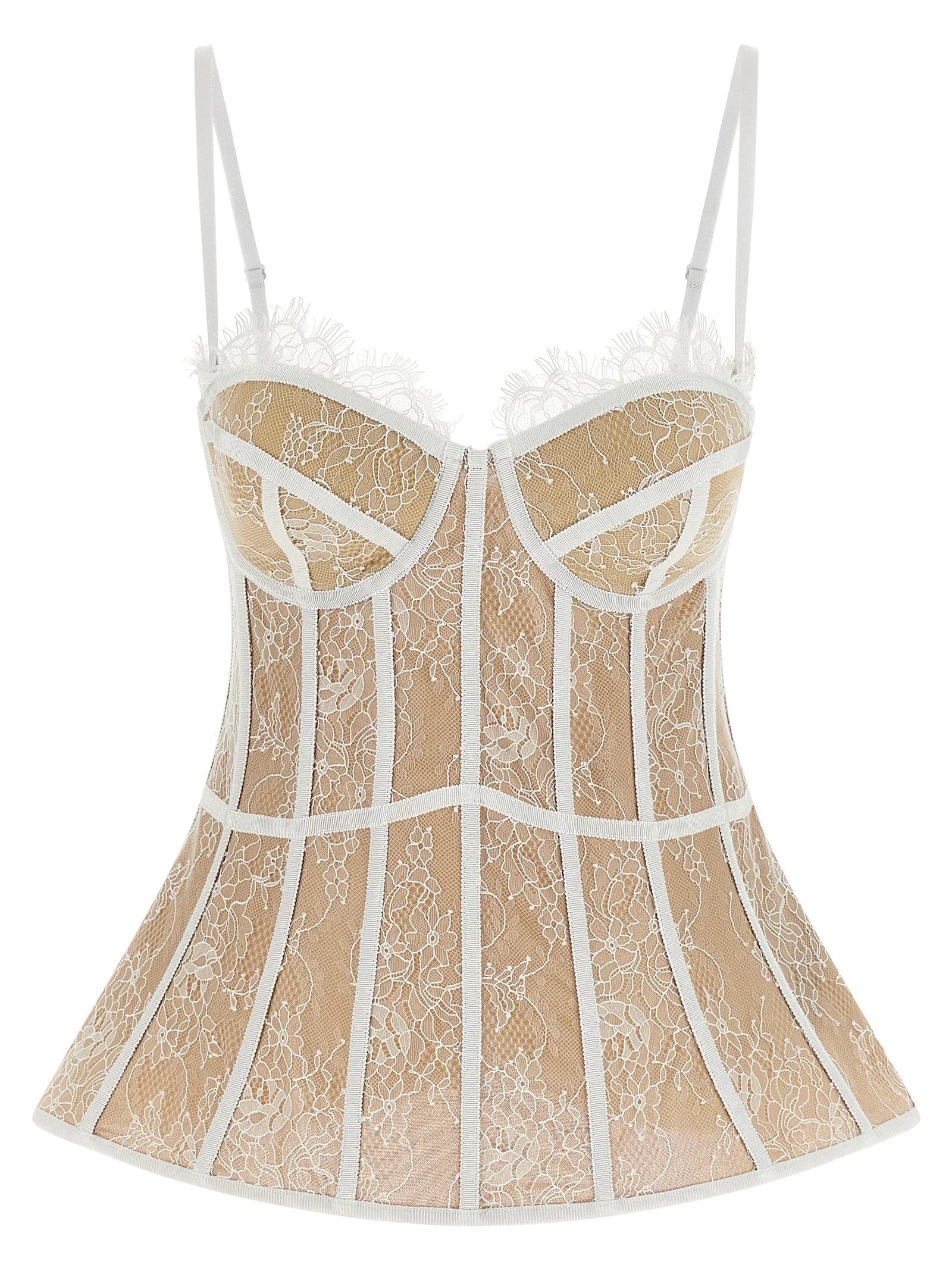 Giuseppe Di Morabito White Polyamide Tank Tops - IT38