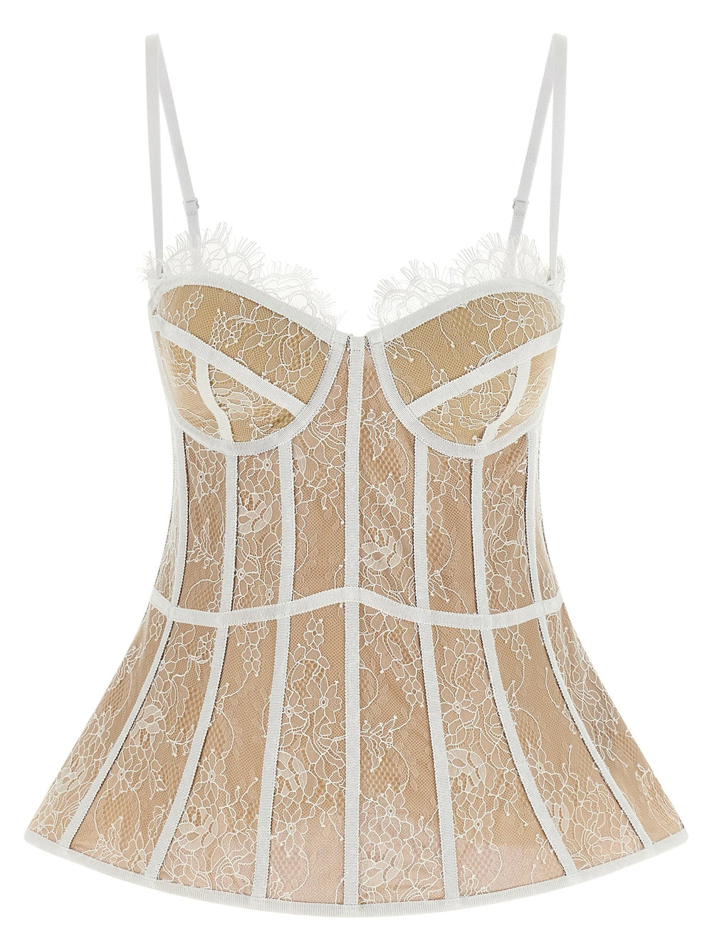 Giuseppe Di Morabito White Polyamide Tank Tops - IT38