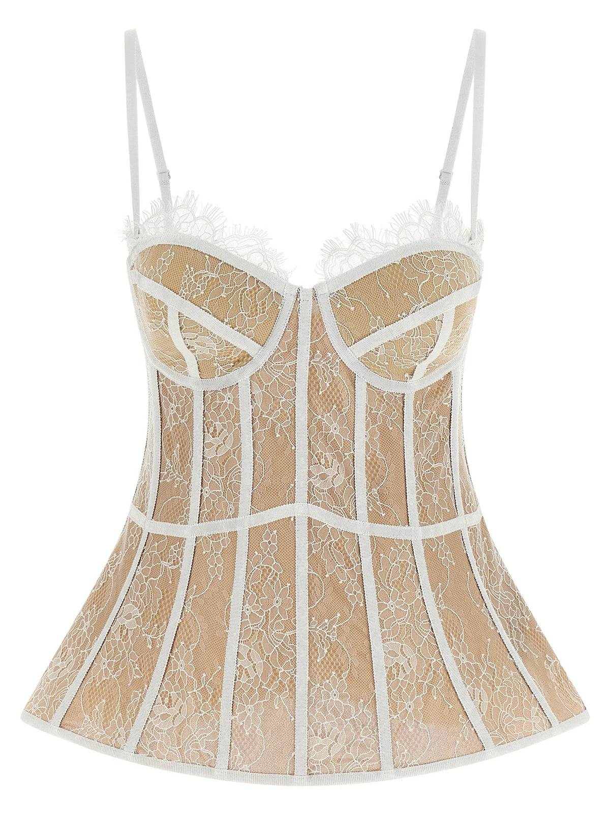 Giuseppe Di Morabito White Polyamide Tank Tops - IT38