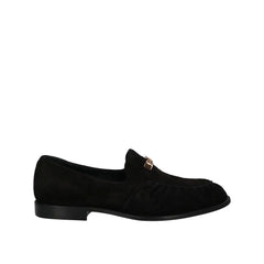 Giuseppe Zanotti Black Calfskin Slip-On Loafers - EU40/US7