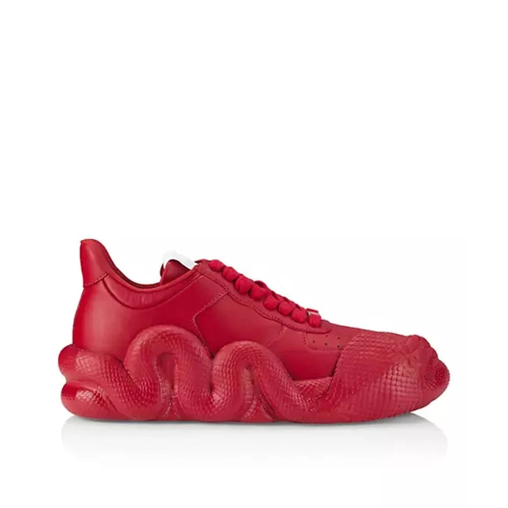 Giuseppe Zanotti Multicolor Calfskin Chunky Sneakers - EU40/US7