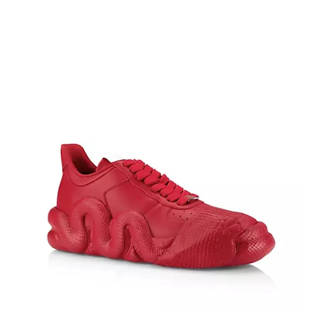 Giuseppe Zanotti Multicolor Calfskin Chunky Sneakers - EU40/US7