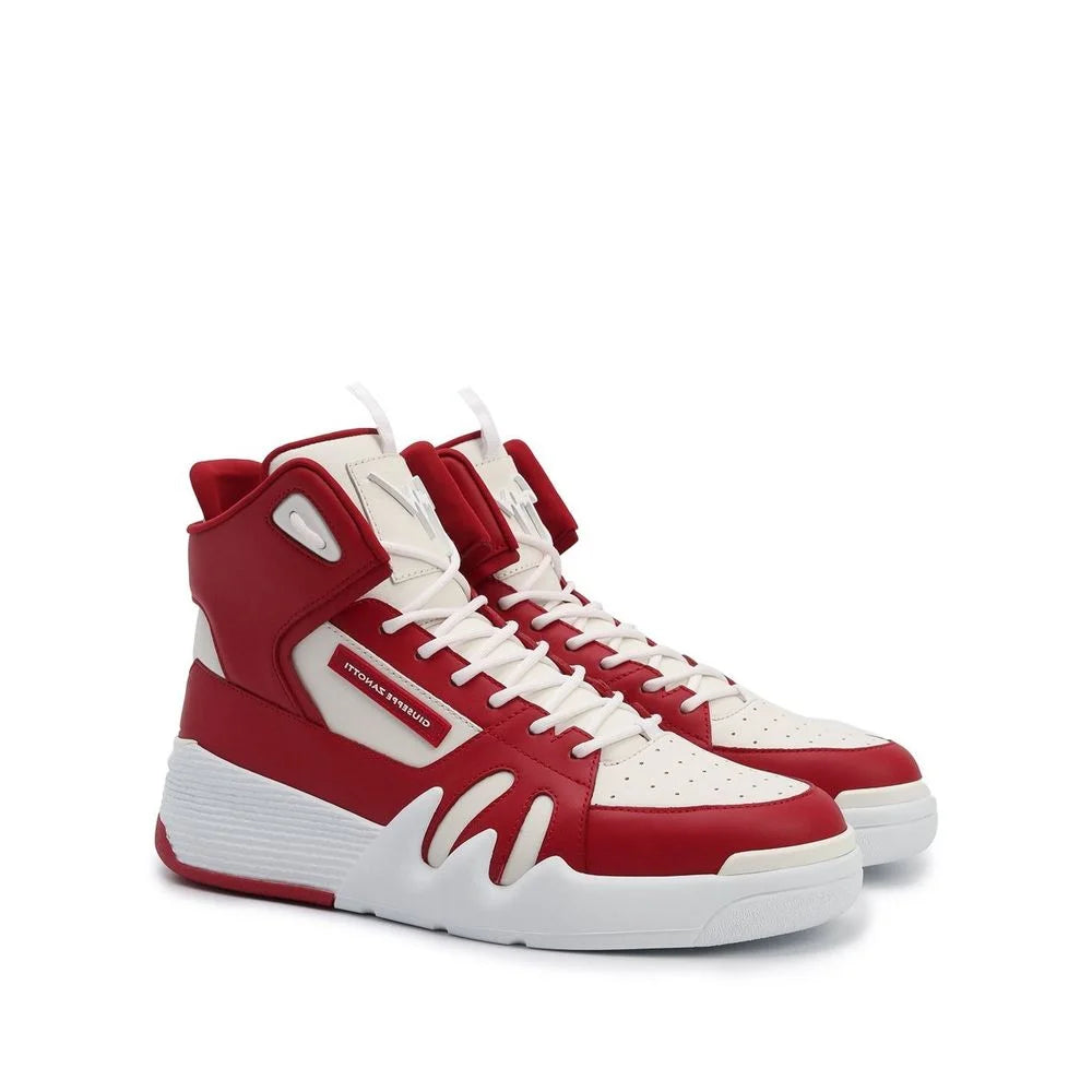 Giuseppe Zanotti Multicolor Calfskin High Top Sneakers - EU41.5/US8.5