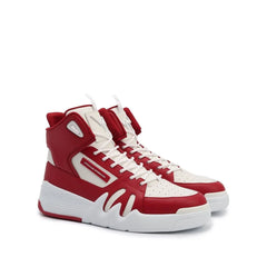 Giuseppe Zanotti Multicolor Calfskin High Top Sneakers - EU41.5/US8.5