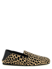 Giuseppe Zanotti Multicolor Calfskin Slip-On Loafers