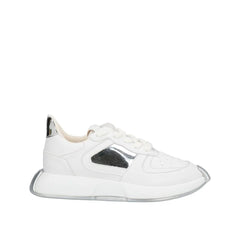 Giuseppe Zanotti White Calfskin Chunky Sneakers - EU44/US11