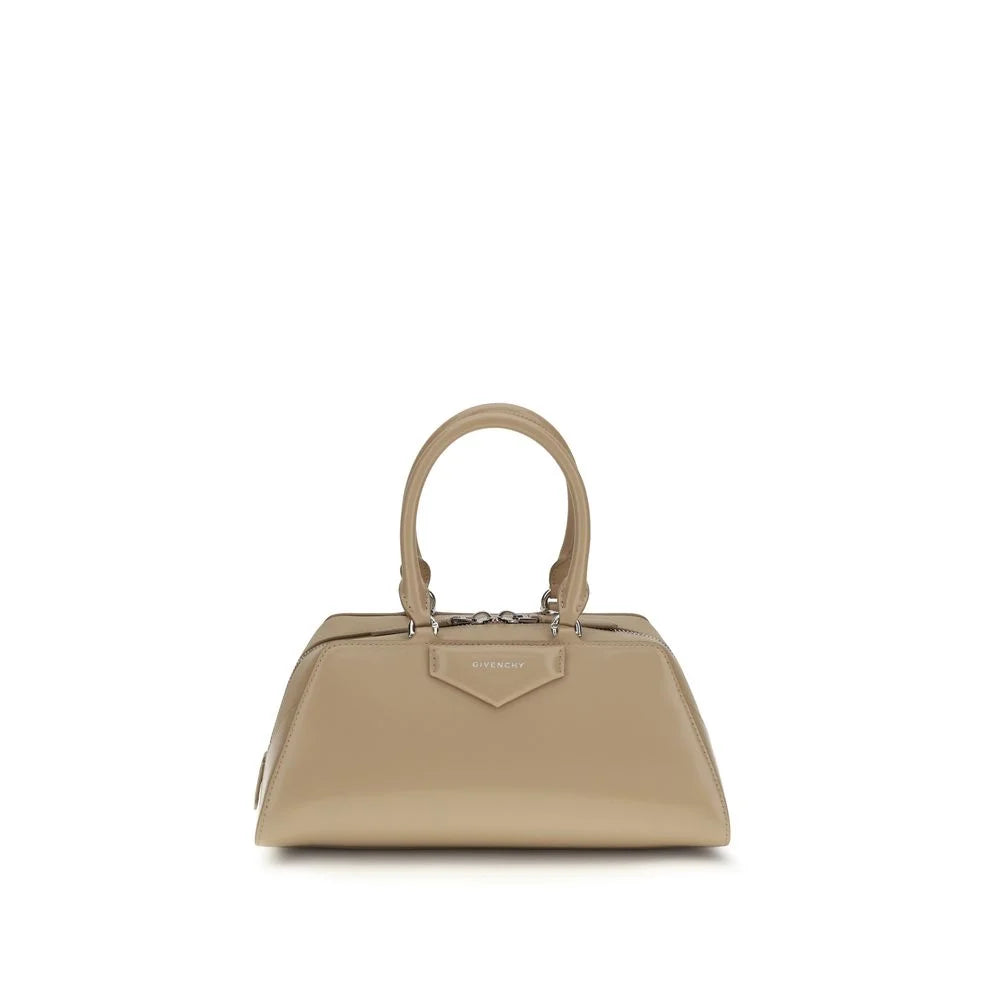 Givenchy Beige Calf Leather Bos Taurus Shoulder Bag