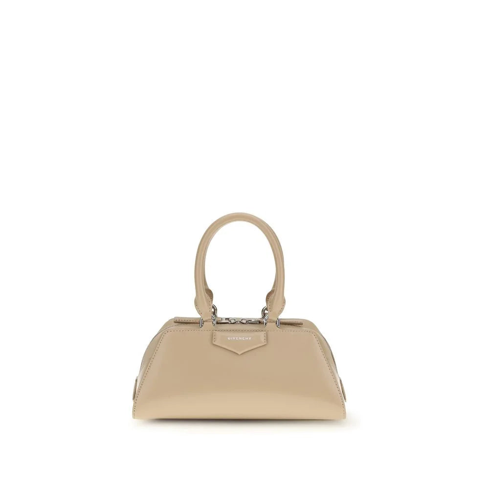 Givenchy Beige Calf Leather Bos Taurus Shoulder Bag