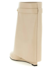 Givenchy Beige Calfskin Ankle Boots