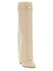 Givenchy Beige Calfskin Over The Knee