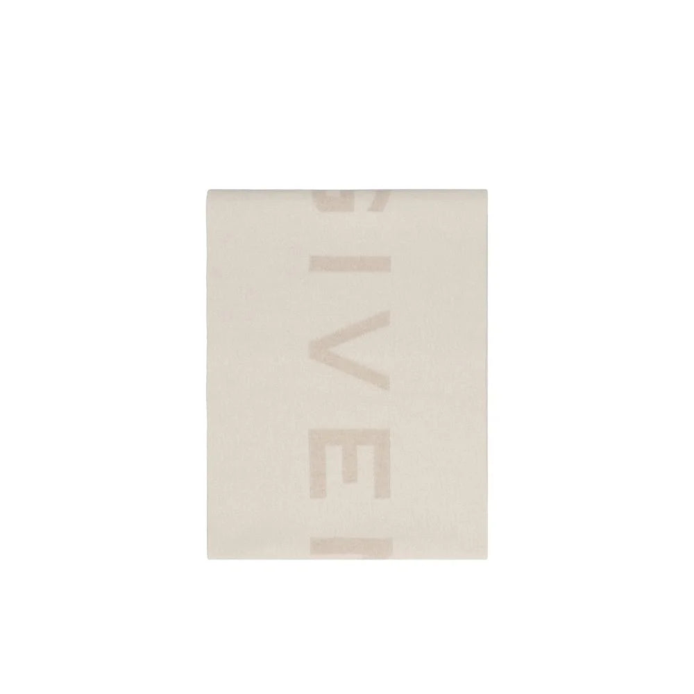 Givenchy Beige Cashmere Scarf