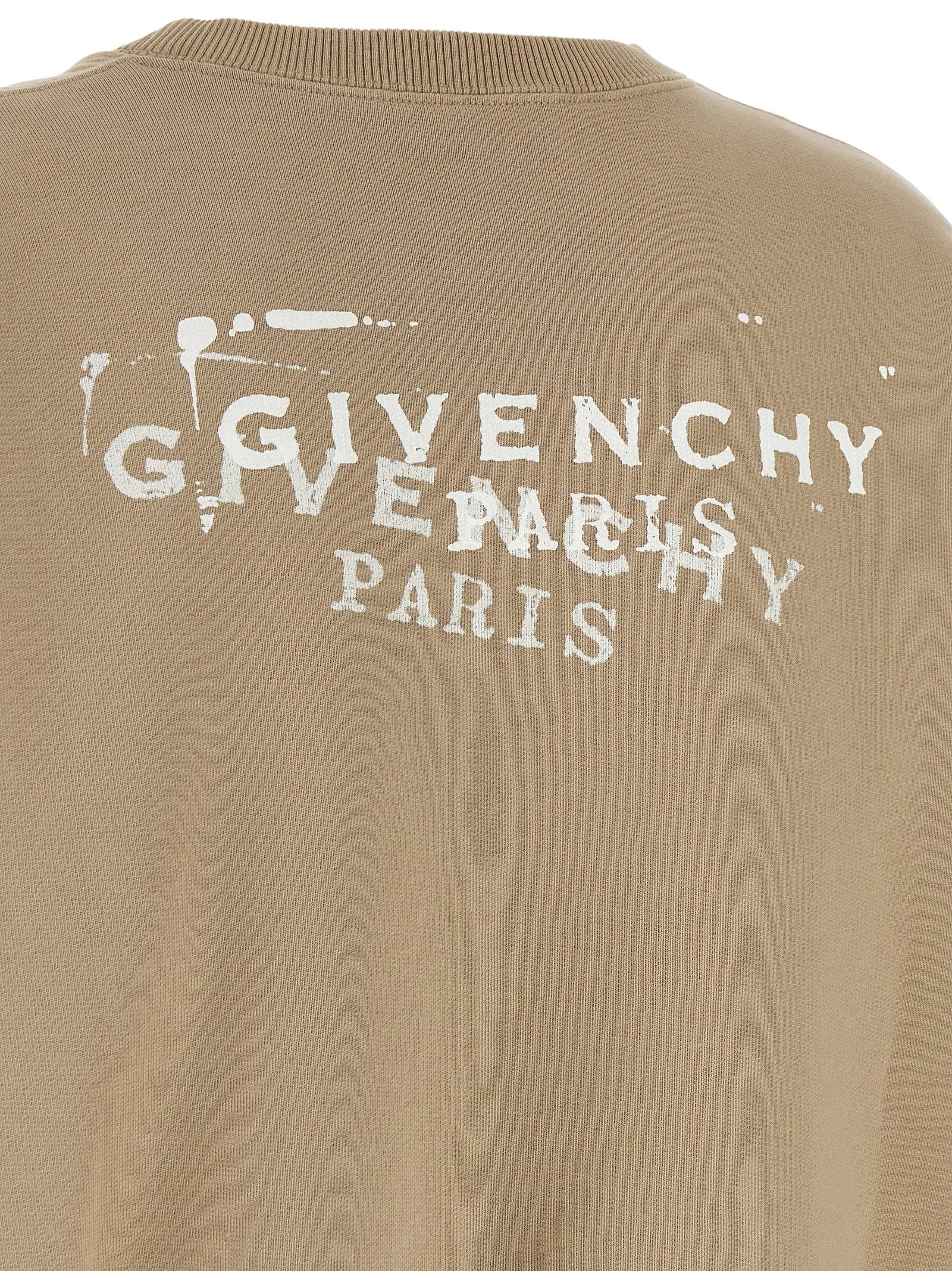 Givenchy Beige Cotton Sweatshirt
