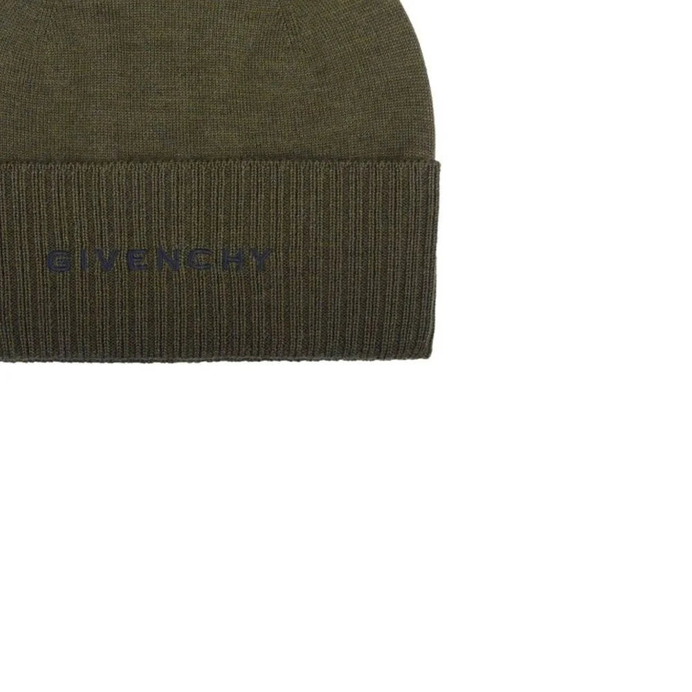Givenchy Bicolor Wool Beanie - UNI
