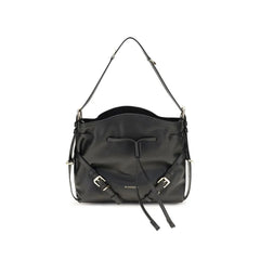 Givenchy Black Calf Leather Bos Taurus Backet Bag