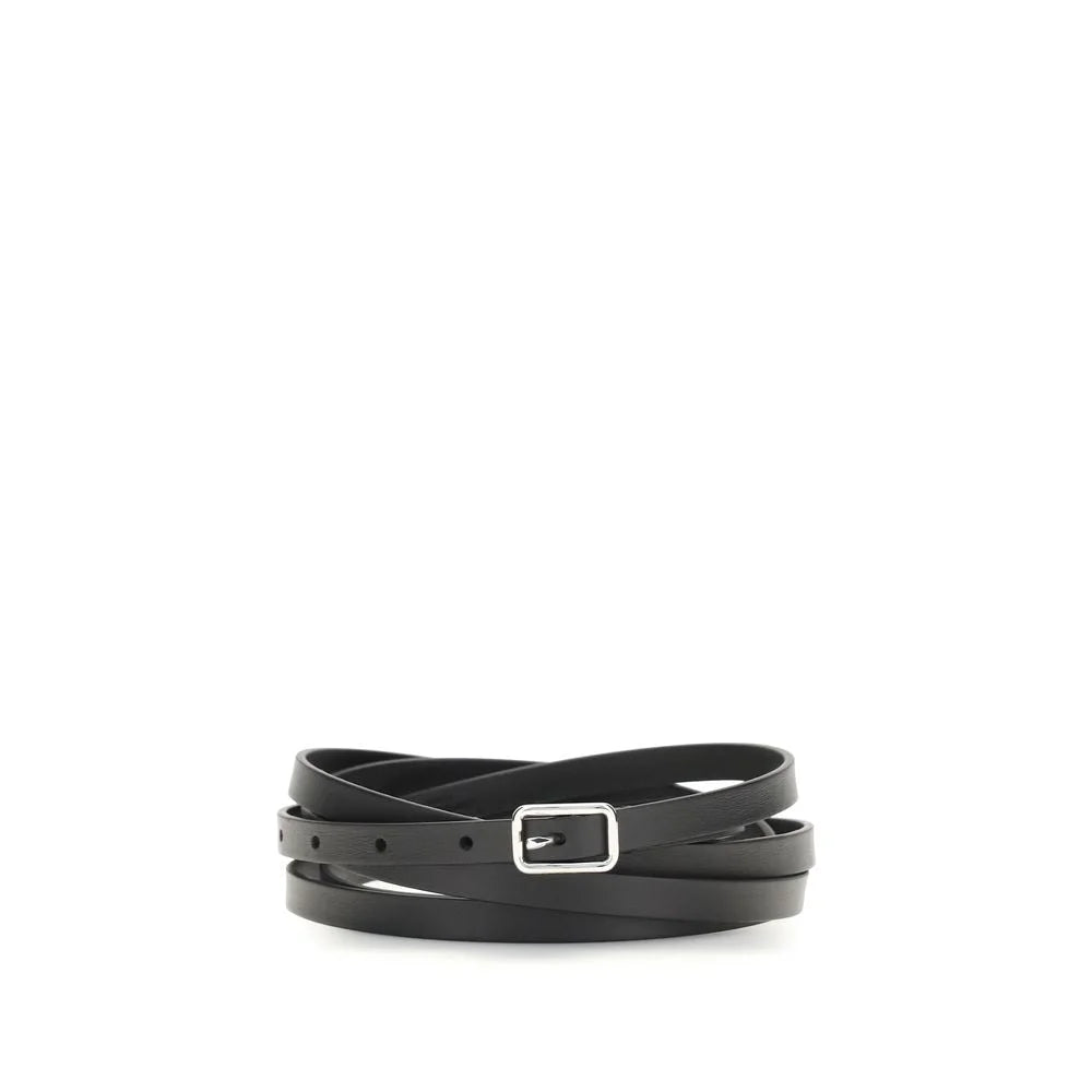 Cinto Givenchy em couro de bezerro preto Bos Taurus - Cintos