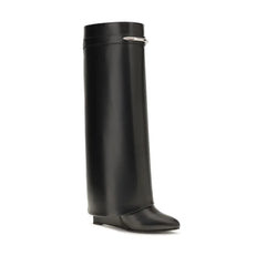 Givenchy Black Calf Leather Bos Taurus Boots