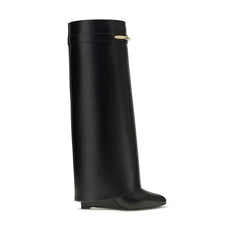 Givenchy Black Calf Leather Bos Taurus Boots