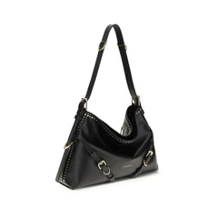Bolsa de couro de vitelo Bos Taurus preta Givenchy