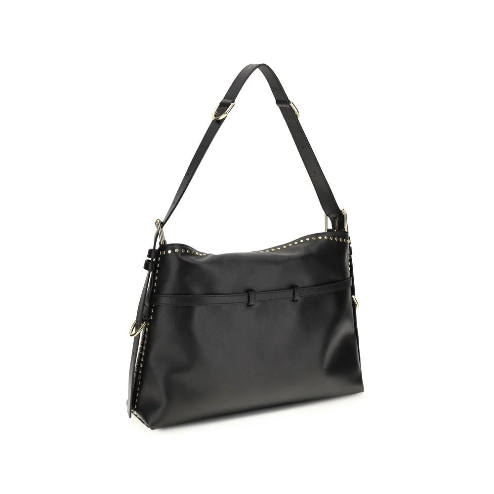Bolsa de couro de vitelo Bos Taurus preta Givenchy