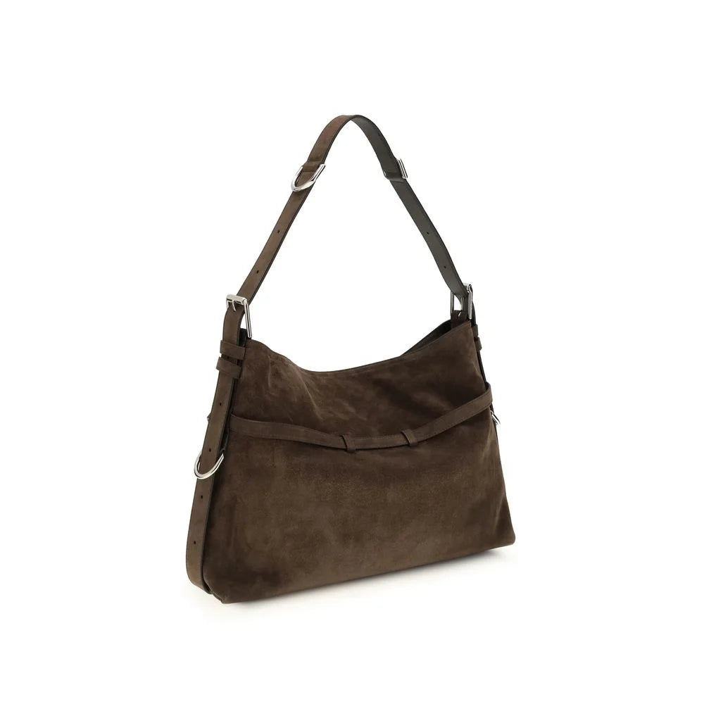 Givenchy Black Calf Leather Bos Taurus Shoulder Bag